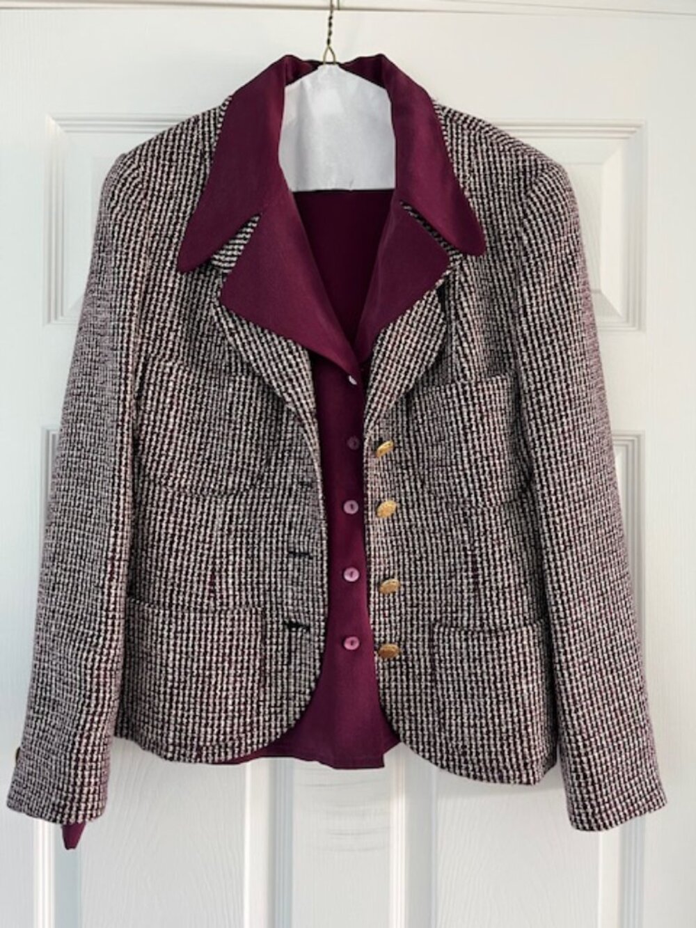 Mondi Vintage Plaid Suit